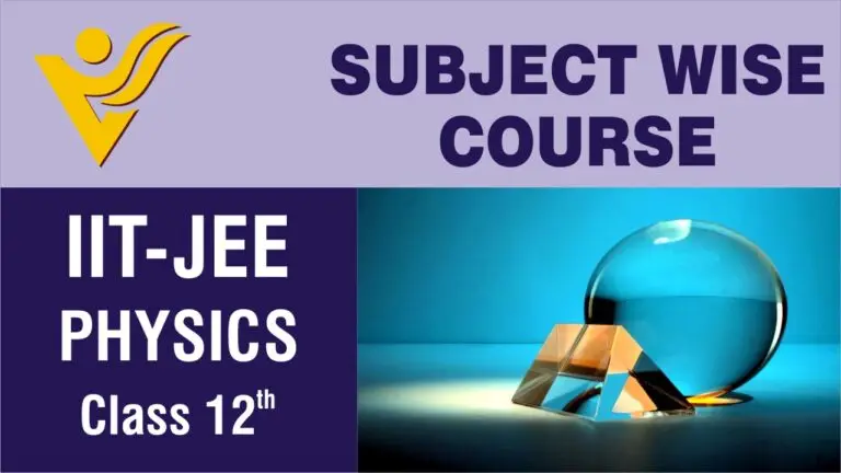 IITJEE Physics Complete Course